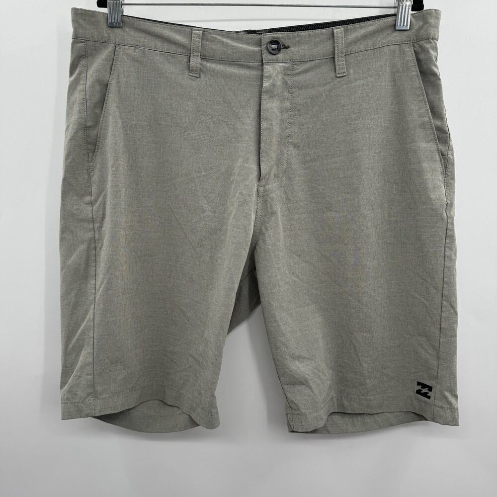BILLABONG Crossfire Hybrid Shorts Submersible Mens Sz 36 Dark Gray i 9.5" Inseam